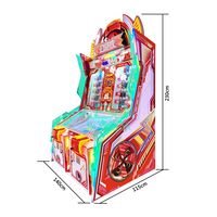 Machine de jeu à monnayeur Phantom Ball pour deux joueurs, équipement d'arcade à notation entièrement automatique pour centre de divertissement intérieur