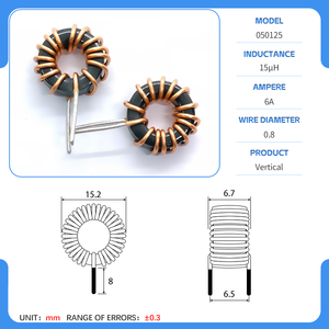 איכות גבוהה od36mm ליבה 141060/141125 sendust toroidal אינדוקטור סליל אחסון אנרגיה אספקת חשמל - Product Image 5