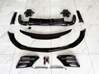 Kit carrosserie pour Mercedes Benz Classe S W223 2021+ S400 S450 – Amélioration style B : Pare-chocs avant, diffuseur arrière, jupes latérales – Accessoires automobiles
