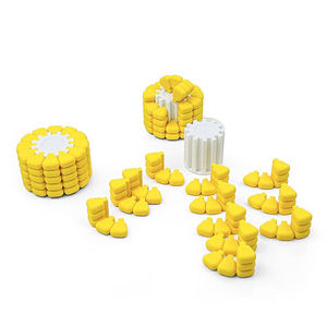 Rompecabezas <span class=keywords><strong>3D</strong></span> de maíz transfronterizo, tipo <span class=keywords><strong>Tetris</strong></span>, para estimular la mente, juguete educativo para niños, antiestrés, material PLA, impreso en <span class=keywords><strong>3D</strong></span> - Product Image 2