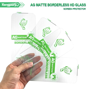 Yongpoly Protezione Schermo in Vetro Opaco 8K per <span class=keywords><strong>iPhone</strong></span> 13 <span class=keywords><strong>14</strong></span> 15 16 17 Senza Bordi Full Screen HD - Product Image 3