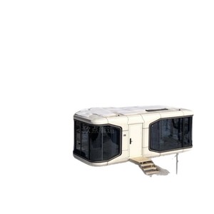 บ้านคอนเทนเนอร์ทรงสี่เหลี่ยมทันสมัยสำหรับใช้งานกลางแจ้ง - Product Image 2