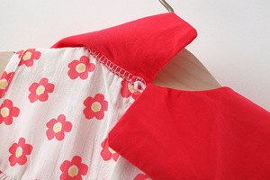 Vestidos de Princesa Florales Unisex para Bebés al por Mayor, con Lazo, de Gasa Transpirable y Lavable, Proveedor Chino, Como se Muestra en la Imagen - Product Image 5