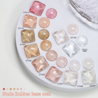L&M Factory Wholesale MOQ 500g UV LED Base Coat Acrylic Material UV Lamp Cure 60s Nail Gel Polish Bulk Package