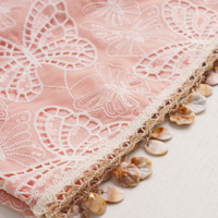 Ropa Infantil de Boutique, Conjuntos de Verano para Niñas, Conjunto de 2 Piezas con Falda Camiseta Boho Bordada con Mariposas para Bebés y Niñas Pequeñas, Venta al Por Mayor