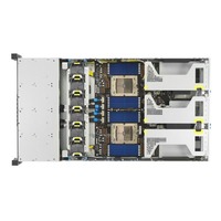 RS720A-E13-RS12U ASU S 2U Server Enterprise TPM2.0 Keamanan PFR untuk Penyimpanan Terdistribusi NAS Server HCI