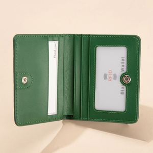 Portefeuilles pour femmes en cuir véritable souple avec protection RFID, porte-cartes, portefeuille minimaliste avec porte-monnaie - Product Image 4