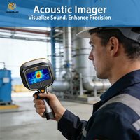 Imagenador Multidimensional Acústico/Infrarrojo de Alta Precisión |   Dispositivo de Monitoreo de Fallas y Detección de Fugas de Gas Industrial IP65 1 Año