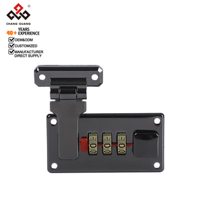 3 Digit kunci kombinasi 65x33.5mm Zinc Alloy dan besi Resettable keamanan tugas berat untuk Toolbox perak kunci kombinasi kecil - Product Image 6