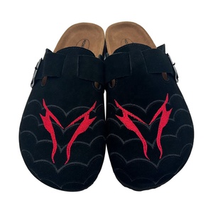 Vera pelle scamosciata zoccoli per <span class=keywords><strong>donna</strong></span> uomo con supporto ad arco morbido <span class=keywords><strong>sughero</strong></span> letto in pelle muli su misura <span class=keywords><strong>sughero</strong></span> zoccoli <span class=keywords><strong>sandali</strong></span> - Product Image 4