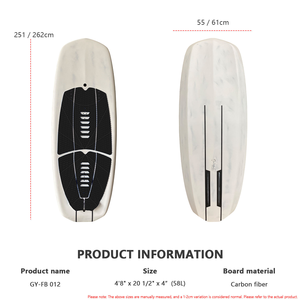 Ala de kitesurf de carbono personalizada de 50-120L para wingfoil, hydrofoil, surf, juegos acuáticos, downwind, pumping, SUP, efoil y tablas de foil. - Product Image 2