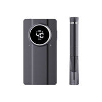 Yumely Nouveau Design Ponceuse à Ongles Électrique Portable Rechargeable 40000RPM Acier Inoxydable 30W Certifiée CE ROHS