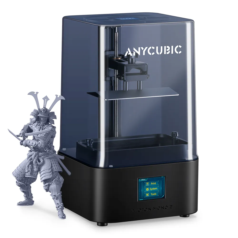 เครื่องพิมพ์3D Anycubic พิมพ์ลาย3D เครื่องพิมพ์ LCD 4K หน้าจอใหญ่พิมพ์เร็วโฟตอนโมโน2 impresora เครื่องพิมพ์3D