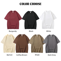 T-shirts vierges pour hommes grandes tailles 100 % coton, personnalisables avec logo, vente en gros