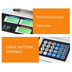 Thương Mại Kỹ Thuật Số Quy Mô Tính Toán Quy Mô 40Kg Thực Phẩm Trọng Lượng Quy Mô - Product Image 5