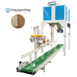 10kg 25kg 50kg Multifunctional Weighing Hopper Belt Feeding Sand Soil Diatomite Packaging Machine With Low Price