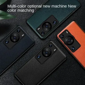 Pour <span class=keywords><strong>Huawei</strong></span> P60 Pro étui <span class=keywords><strong>Huawei</strong></span> P60pro <span class=keywords><strong>P30</strong></span> étui de luxe en cuir PU femmes homme antichoc téléphone lentille <span class=keywords><strong>Protection</strong></span> étuis couverture - Product Image 3