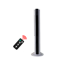 Ventilateur tour oscillant autoportant pour la maison et le bureau avec télécommande à écran LCD