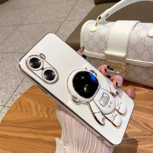 Custodia per <span class=keywords><strong>telefono</strong></span> con supporto per placcatura astronauta per Huawei Nova 3e 3i 4e 5i 7i 8i <span class=keywords><strong>9</strong></span> Mate 20 <span class=keywords><strong>Honor</strong></span> 10 <span class=keywords><strong>Lite</strong></span> 20 30i 50 9X Pro Soft <span class=keywords><strong>Cover</strong></span> - Product Image 6