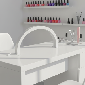 Lampe à LED professionnelle pour ongles, demi-lune, à luminosité réglable, sans ombre, pour manucure, utilisation sur bureau - Product Image 3