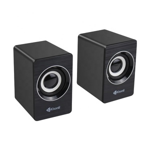 Altavoz Activo Portátil Kisonli Mini PC, Dispositivo Electrónico de Plástico con USB, AUX, Comunicación de Audio, Altavoz para <span class=keywords><strong>Computadora</strong></span> - Product Image 3