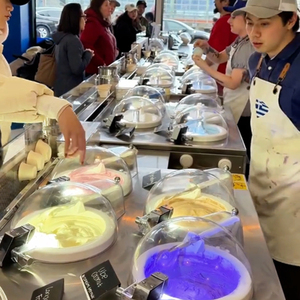 Máquina de Helados de Gelato de 4 Recipientes de Calidad Confiable, 32L/H, Precio Accesible, Máquina de Helados Miles con Certificación ETL Comercial - Product Image 3