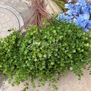 ดอกยูคาลิปตัสประดิษฐ์ Jinxi ทำจาก PVC นุ่ม หลายสี สำหรับตกแต่งงานแต่งงานและบ้าน ความยาว 120 ซม. - Product Image 2