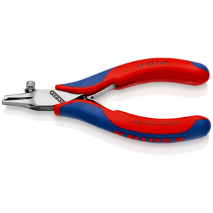 คีมปอกฉนวนอิเล็กทรอนิกส์ KNIPEX 11 92 140 ด้ามจับหลายส่วนประกอบ 140 มม. - Product Image 1