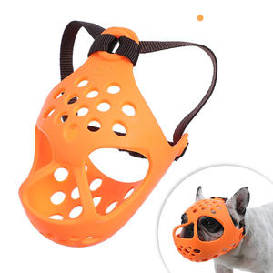 Muselière en Silicone Souple et Respirante pour Chiens à Museau Court, Fournitures pour Animaux de Compagnie en Gros, pour la Sécurité en Extérieur - Product Image 4