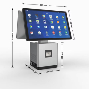 H02 Google GMS Android/Windowsセルフサービスキオスク垂直/水平タッチスクリーンレストランPOSマシン印刷機能付き - Product Image 6