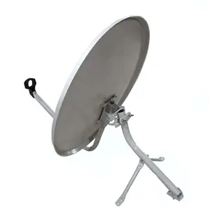 Ku Band Hot Sale Digital Outdoor Use Universal Reflector 60cm*65cm Ku Band Satellite TV Antenna With Offset Dish