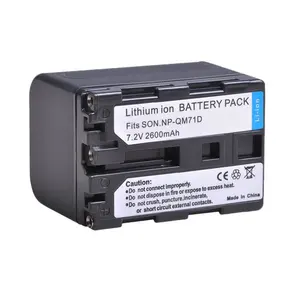 NP-QM71D Np QM71D QM71 FM70 FM71 Camera Batterij Voor Sony CCD-TRV106K TRV108E DCR-PC300K TRV24 TRV480 DVD100 HC1 GV-D1000 Hvl