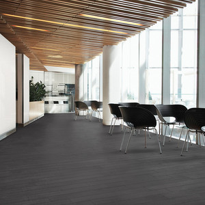 Carrelage noir mat 15x90 cm, bords rectifiés, épaisseur 10 mm - Product Image 6