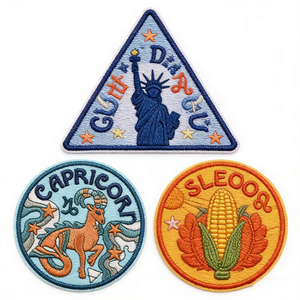 Parches Termoadhesivos Bordados Personalizados con Diseño de Flecha de Corazón del Zodiaco de Halloween en Rosa y Negro <span class=keywords><strong>para</strong></span> Decoración de <span class=keywords><strong>Ropa</strong></span>, Sombreros, Bolsos y Accesorios - Product Image 6