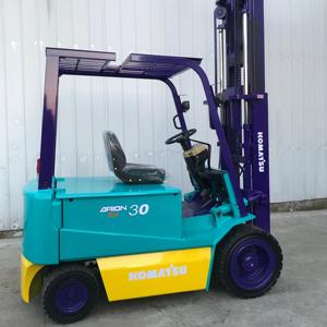 Montacargas Eléctrico Usado Komatsu de 3 Toneladas de Alta Eficiencia, 4 Ruedas, Portátil, con Tres Puertas, 1 Año de Garantía, Manual, Entrega Rápida - Product Image 6