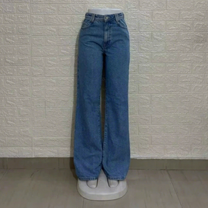 Jeans de Pierna Ancha con Degradado de Color y Cintura Alta para Mujer, Pantalones Vaqueros Holgados de Tres Tonos para Uso Diario Informal y Estilo Retro Urbano - Product Image 5