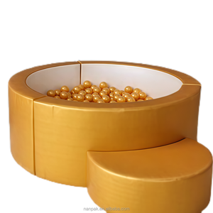 Toptan yeni çocuklar taşınabilir vinil köpük altın yumuşak oyun çocuklar için oyun alanı tarama olsa tam parti kiralama ekipmanları tırmanmaya - Product Image 4