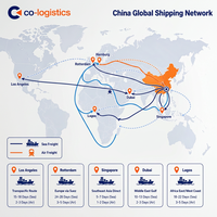 Co-logistique Expédition FCL de Chine vers CY avec conteneurs 40GP/20GP/45HQ Port de YANTIAN Expédition en 15 jours ONE/MSC/COSCO