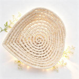 Breathable Woven Bread Tray Designed For <b>Rustic</b> Kitchen Storage And Fresh Bread Serving - Product Image 3