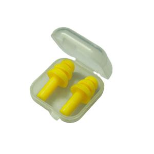 سدادات أذن رخيصة متعددة الألوان قابلة لإعادة الاستخدام مع صندوق بلاستيكي تغليف سدادات أذن سيليكون - Product Image 4