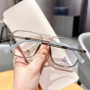 Gafas de Miopía con Marco Grande, Diseño Retro de Doble Viga, para Hombre y Mujer, Nueva Moda - Product Image 4