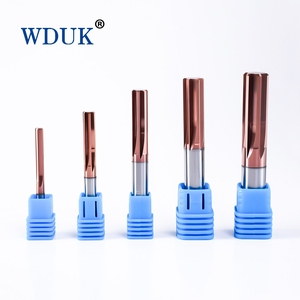 High Performance 55HRC Straight Flute Carbide <strong>Reamer</strong> for Vertical Milling WDUK Custom Tungsten Steel Hole Finishing <strong>Tool</strong> - Product Image 3