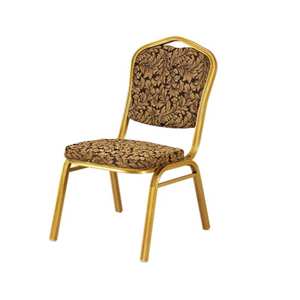 Free Sample Customized Metal Legs Hall <b>Chairs</b> Stackable Fabric Wedding Hotel Banquet <b>Chair</b> - Product Image 4