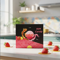 Boîte d'emballage rose royale, boîte à bonbons, nouveau design pour emballage sous vide