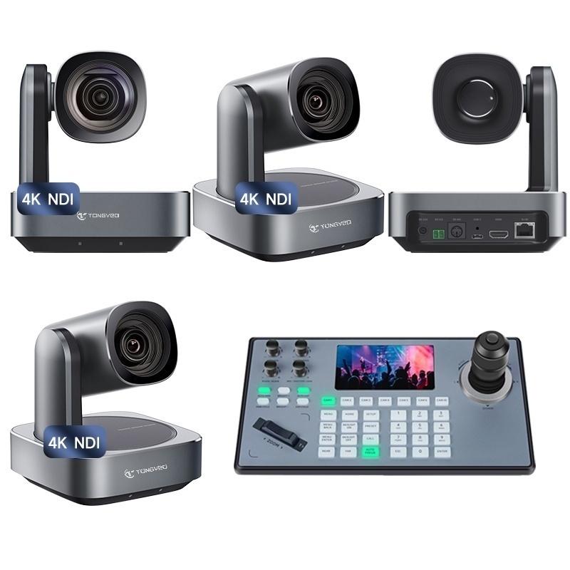 Лидер продаж, камера Ultra HD 4K PTZ с джойстиком и контроллером, система видеоконференций для прямой трансляции видеоконференций