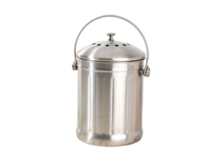 <span class=keywords><strong>Cubo</strong></span> de acero inoxidable para compost de <span class=keywords><strong>basura</strong></span>, <span class=keywords><strong>Cubo</strong></span> de cocina, <span class=keywords><strong>Cubo</strong></span> de almacenamiento <span class=keywords><strong>con</strong></span> <span class=keywords><strong>tapa</strong></span> y contenedor usado - Product Image 3