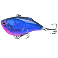 Leurre de pêche imprimé coulant VIB15G, appât dur artificiel pour le bar, leurre vibrant à longue portée pour rivière, lac, ruisseau, eau douce