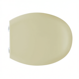Canyon C&M Siège de toilette universel en bois blanc de forme ovale taille standard - Product Image 3