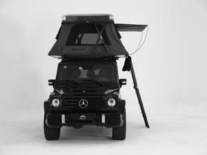 Tente de toit rigide automatique électronique à une chambre, transparente en PC, anti-UV, avec armature diagonale universelle pour tout-terrain - Product Image 4