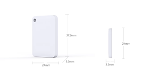 BLE Low Energy Ble 5.0 Chip E8 Ultra Thin Bluetooth Sticker Smart <b>Tag</b> Asset <b>Tracking</b> Beacon - Product Image 6